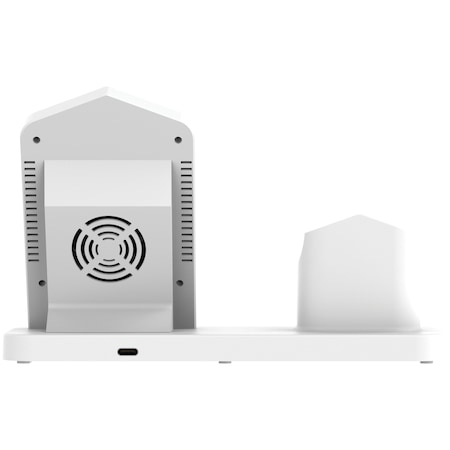 Accell 3-in-1 Fast-Wireless Wireless Charging Station (Wht) D233B-001F